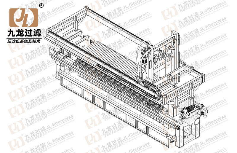 XG1000隔膜（12bar）自動清洗壓濾機
