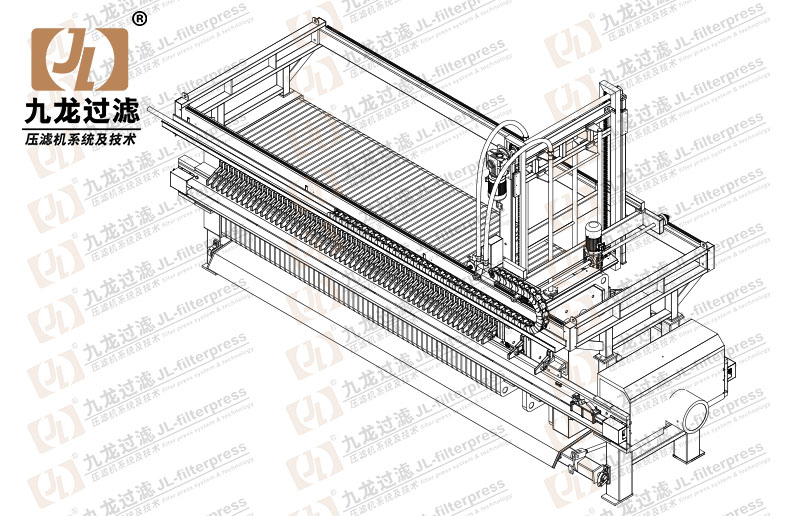 XG1250隔膜（12bar）自動清洗壓濾機