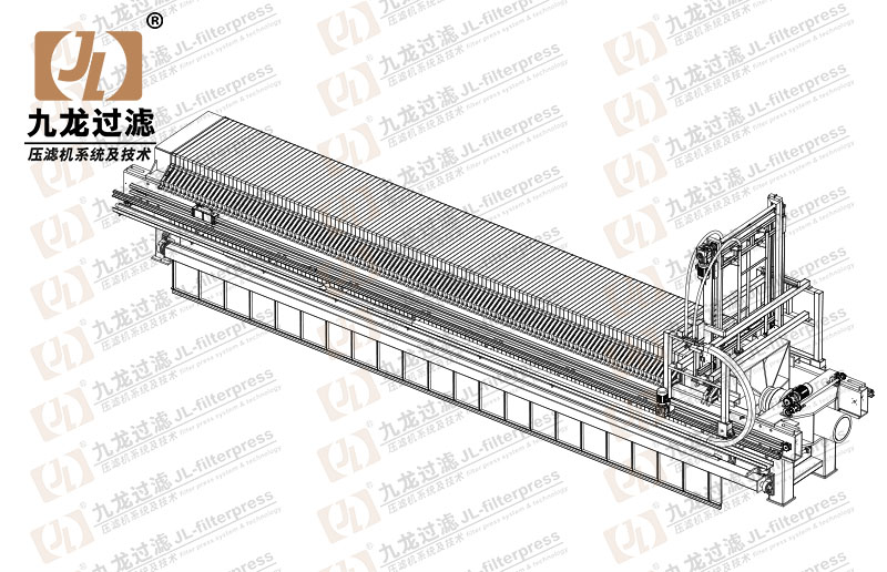 XG1500隔膜（12bar）自動清洗壓濾機