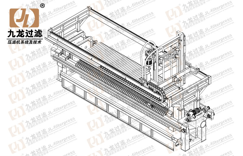 XG1000隔膜（16bar）自動(dòng)清洗壓濾機(jī)