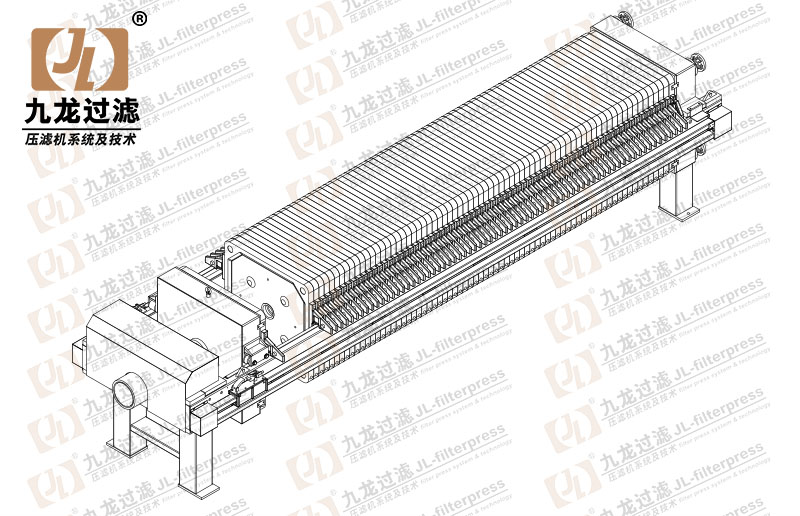 X1000廂式拉板壓濾機(jī)